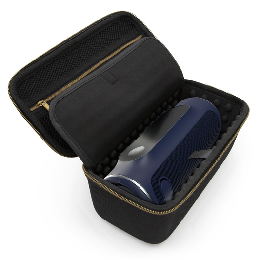 Travel Case Compatible with Blue Tees Golf Player+ GPS Speaker - Hard Case for Golf Speaker with Accessory Pouch - Case Only