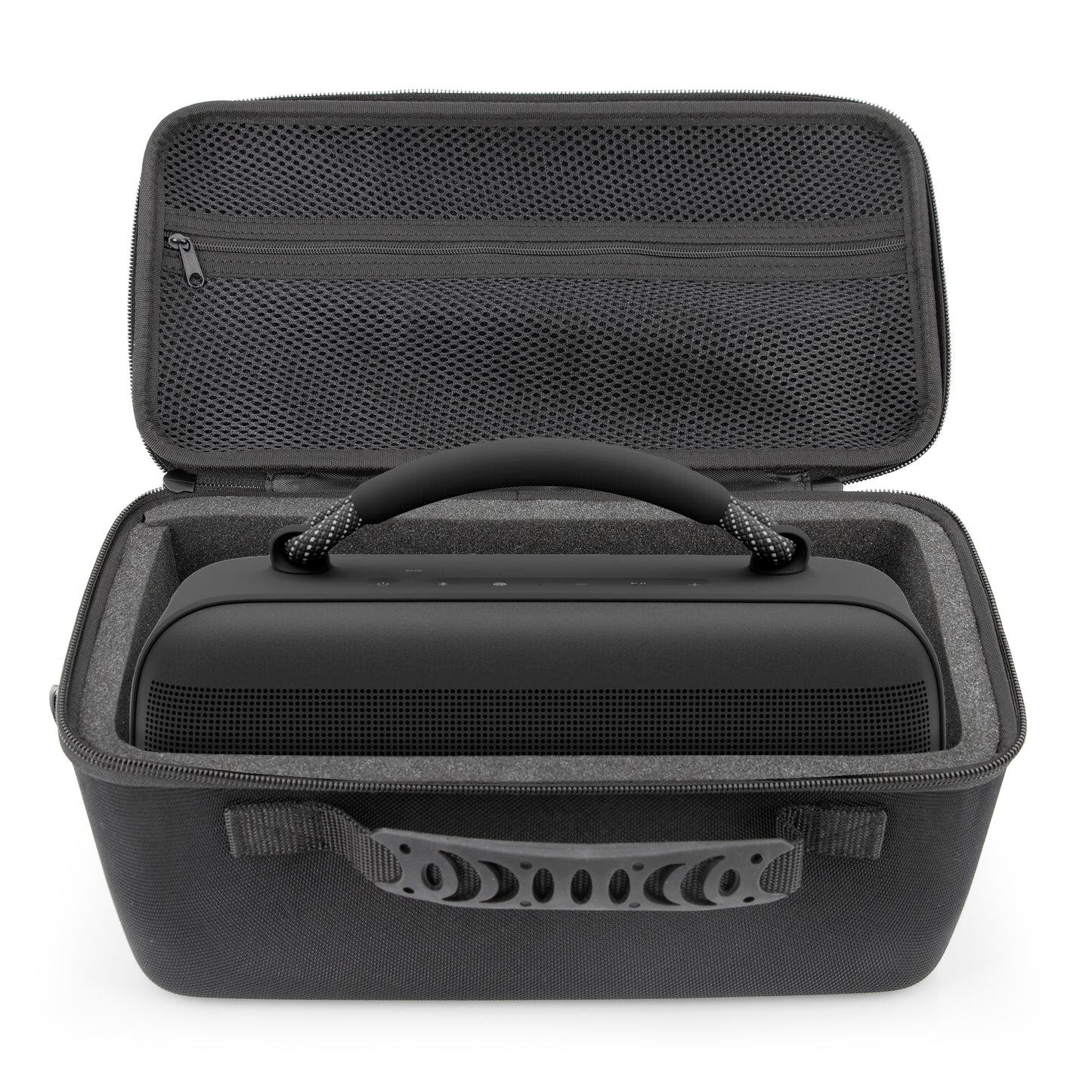 Travel Case Compatible with Bose Soundlink Max Portable Speaker - Rugged Hard-Shell Case with Foam and Shoulder Strap - Includes Case Only