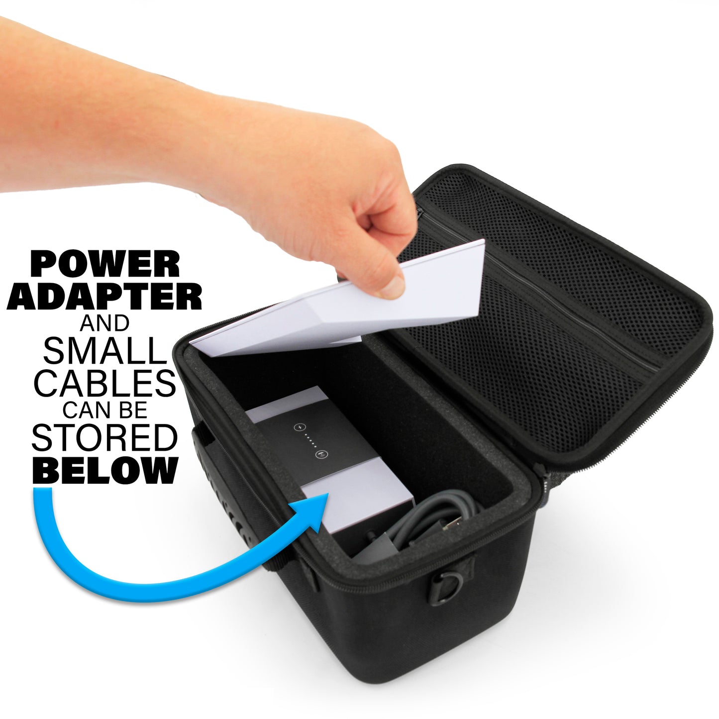 Travel Case Compatible with Starlink Gen 3 Mesh Router & Power Supply - Hard Shell Case for V3 Satellite Kit Accessories - Does Not Fit Cable or Dish