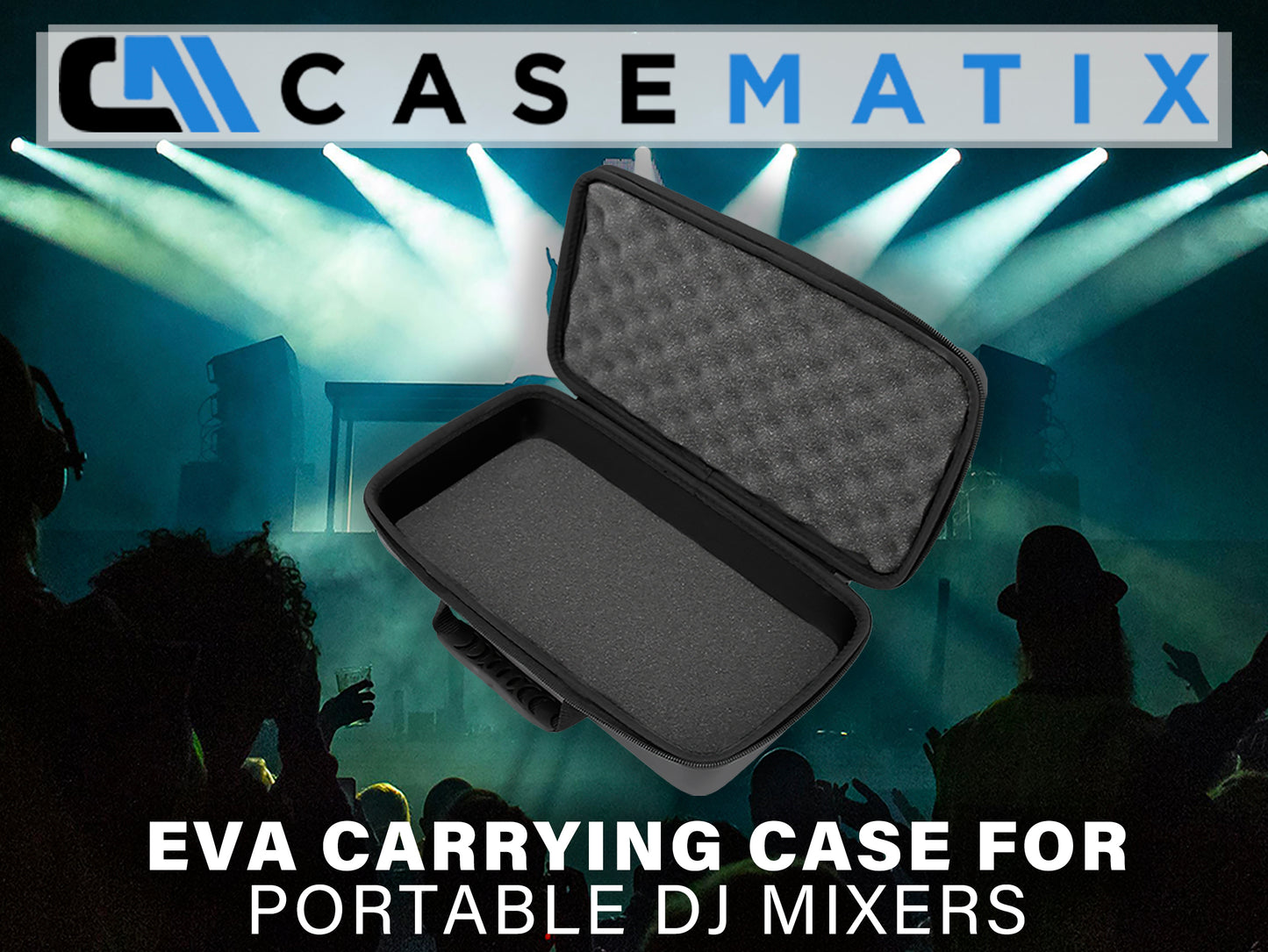 Travel Case Compatible with Reloop Mixtour DJ Controller or Reloop Mixtour Pro Audio Interface - Includes Padded Carry Case Only