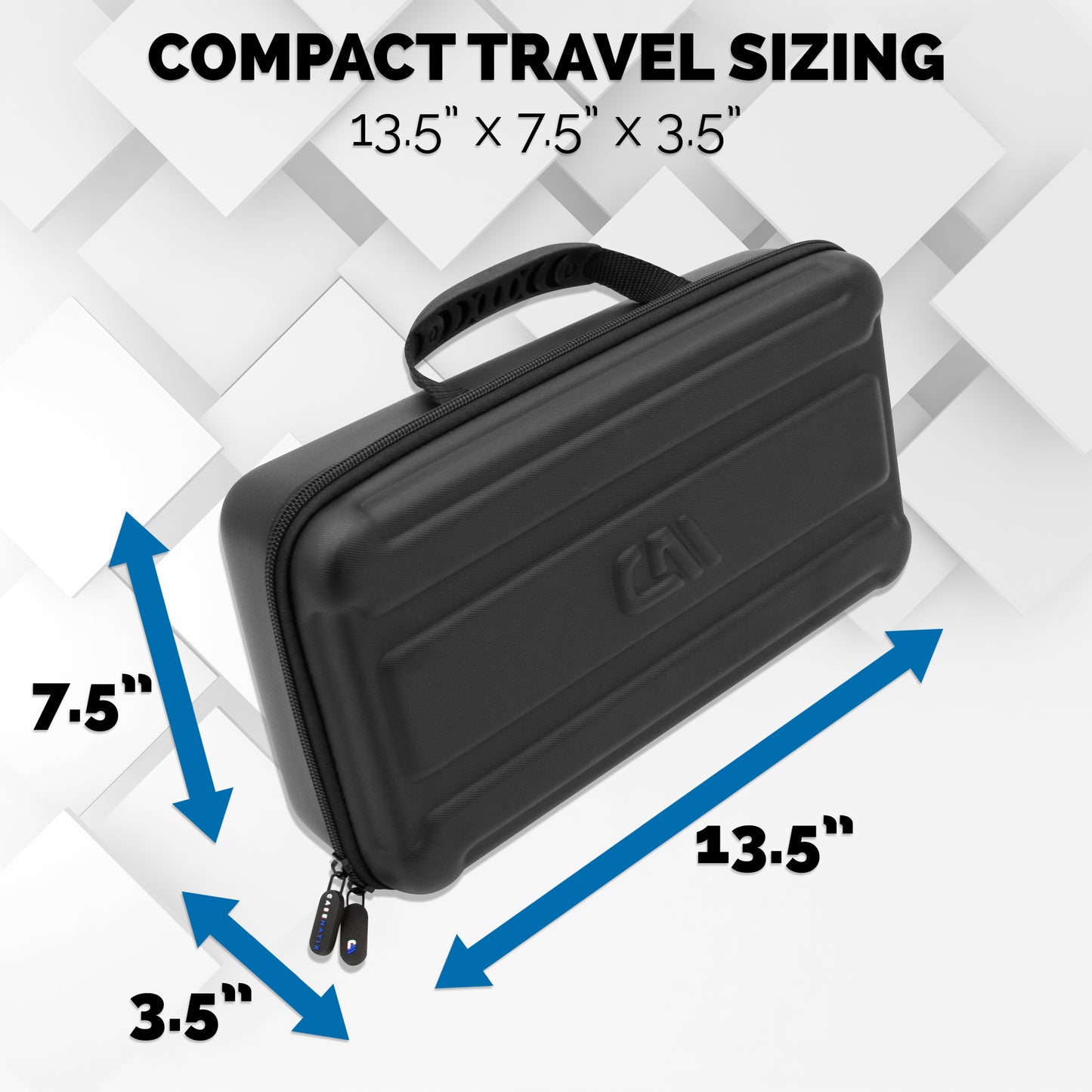 Travel Case Compatible with Reloop Mixtour DJ Controller or Reloop Mixtour Pro Audio Interface - Includes Padded Carry Case Only