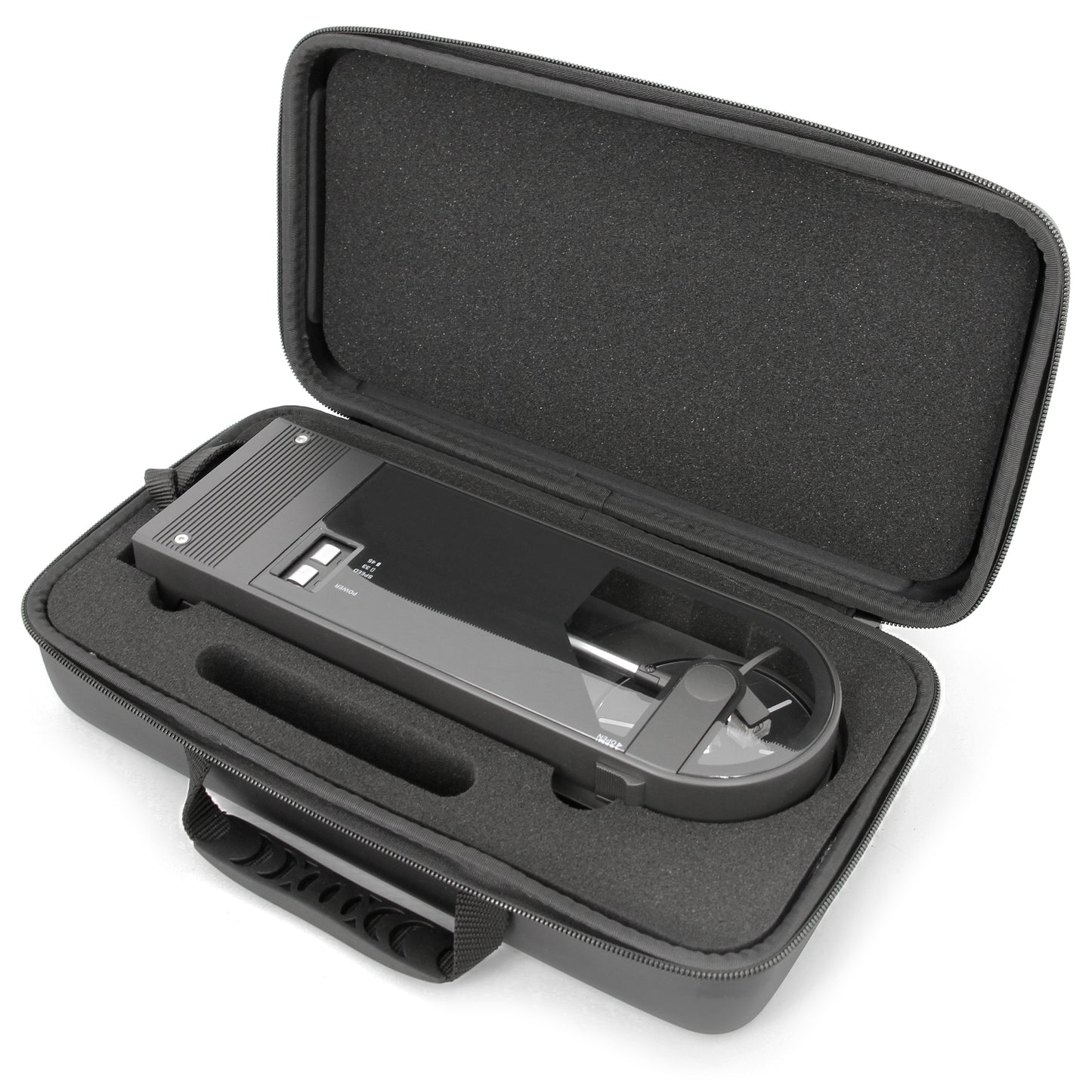 Carry Case Compatible with Audio Technica Turntable AT-SB727 Sound Burger Record Player with Custom Foam Designed To Hold Portable Turntable