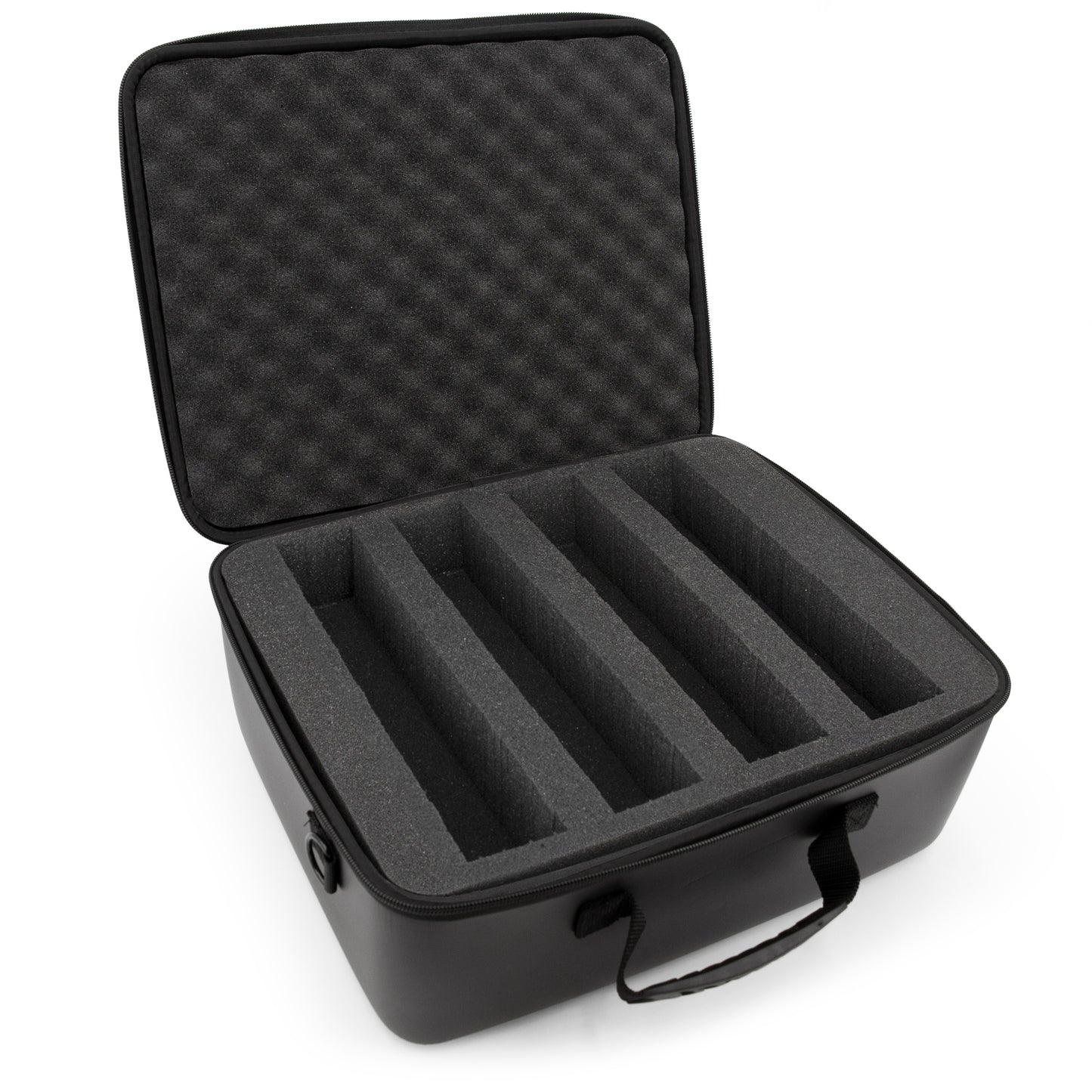 Wireless Microphone Case With Foam Compatible With 8 Sennheiser, Shure Wireless Mic System Microphones, Receivers and More