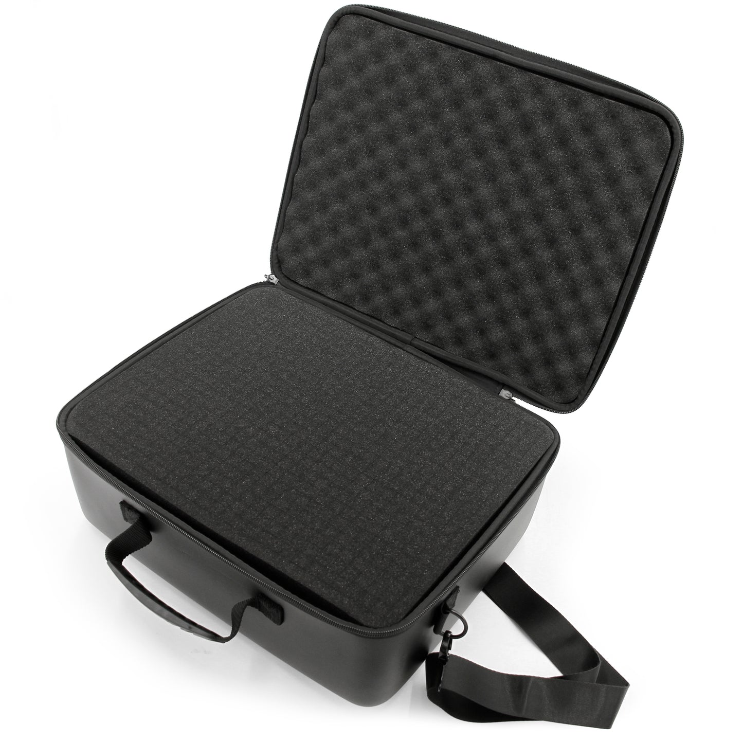 Travel Case Compatible with Hercules DJControl Inpulse 200 MK2 DJ Controller in Dual Layer Customizable Foam - Includes Carry Case Only