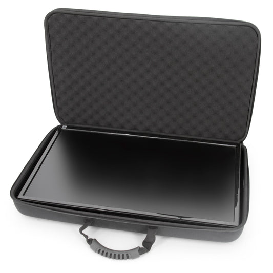 Portable Monitor Case for 15.6" to 24" Gaming Monitors - Hard Shell EVA Screen Cover with Padded Foam Fits Accessories for 15.6-17.3" Screens