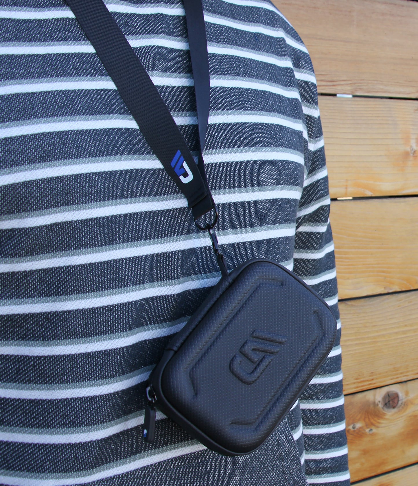 Carry Case Compatible with Blue Tees Golf Ringer and Accessories - Includes Travel Case Only for Smart Magnetic GPS Handheld Range Device