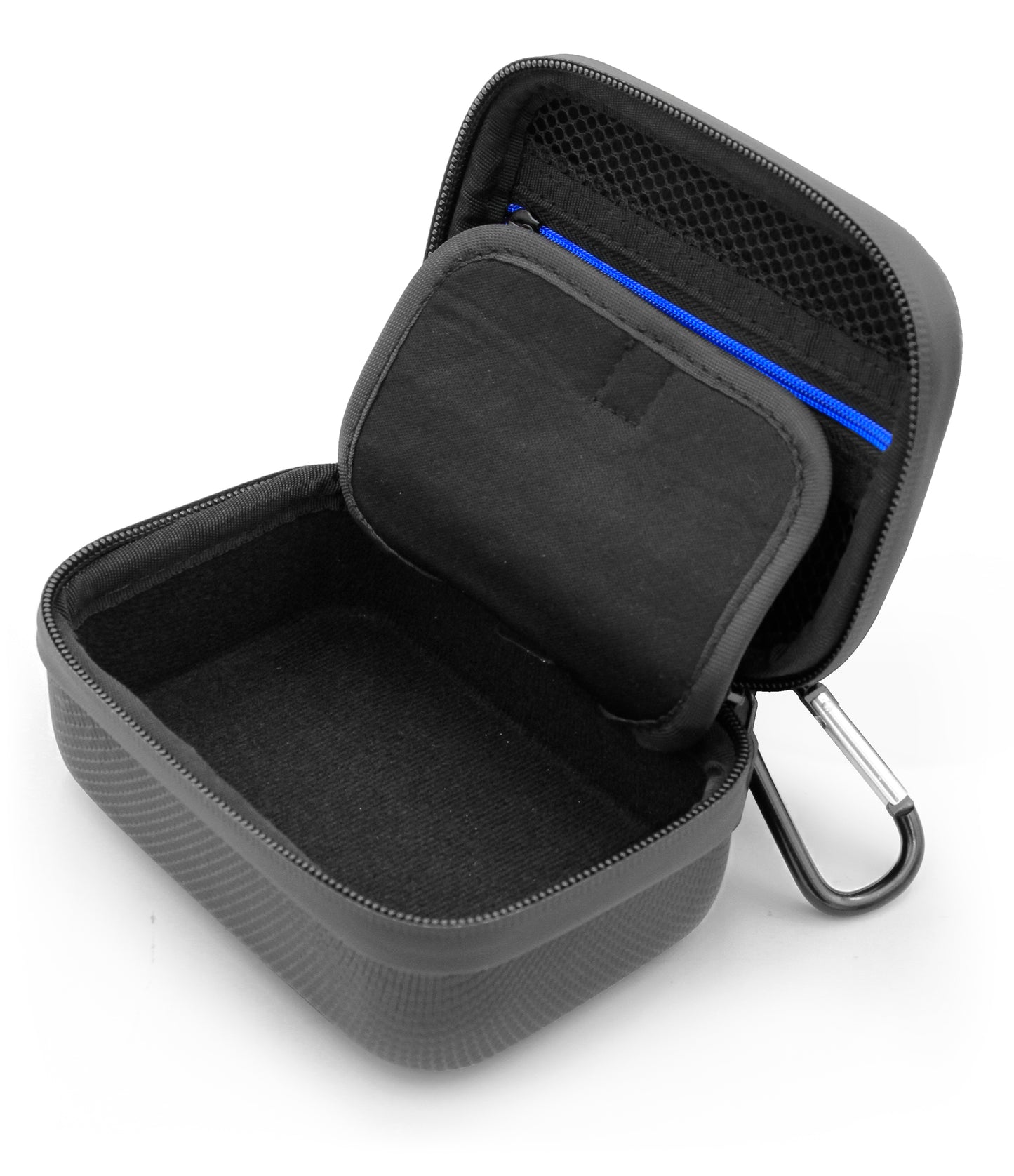 Carry Case Compatible with Moonbird Moonbuddy Guided Meditation and Breathing Device, USB-C Cable and More - Includes Black Case Only