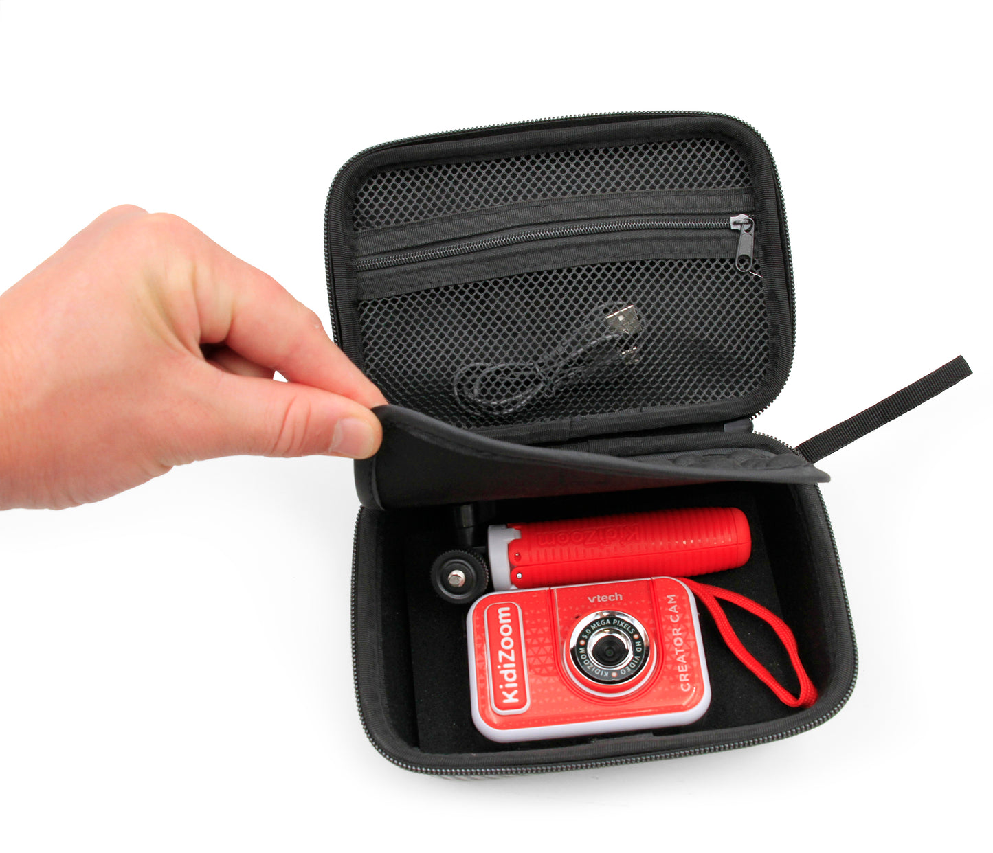 Toy Camera Case Compatible with VTech KidiZoom Creator Cam Video Camera and Vtech Kidizoom Camera Accessories, Includes Toy Case Only