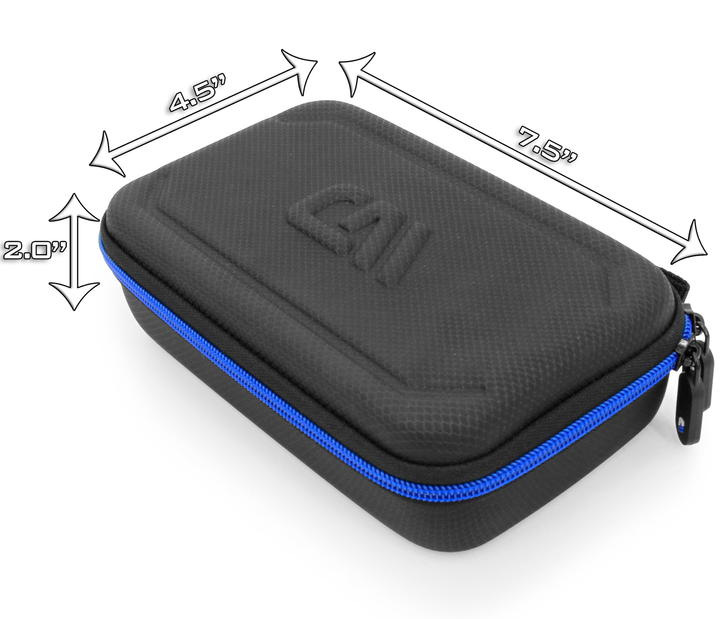 Carrying Case Compatible with Airthings 2960 View Plus Air Quality Monitor - Hard Shell EVA Protection with Wrist Strap & Accessory Storage