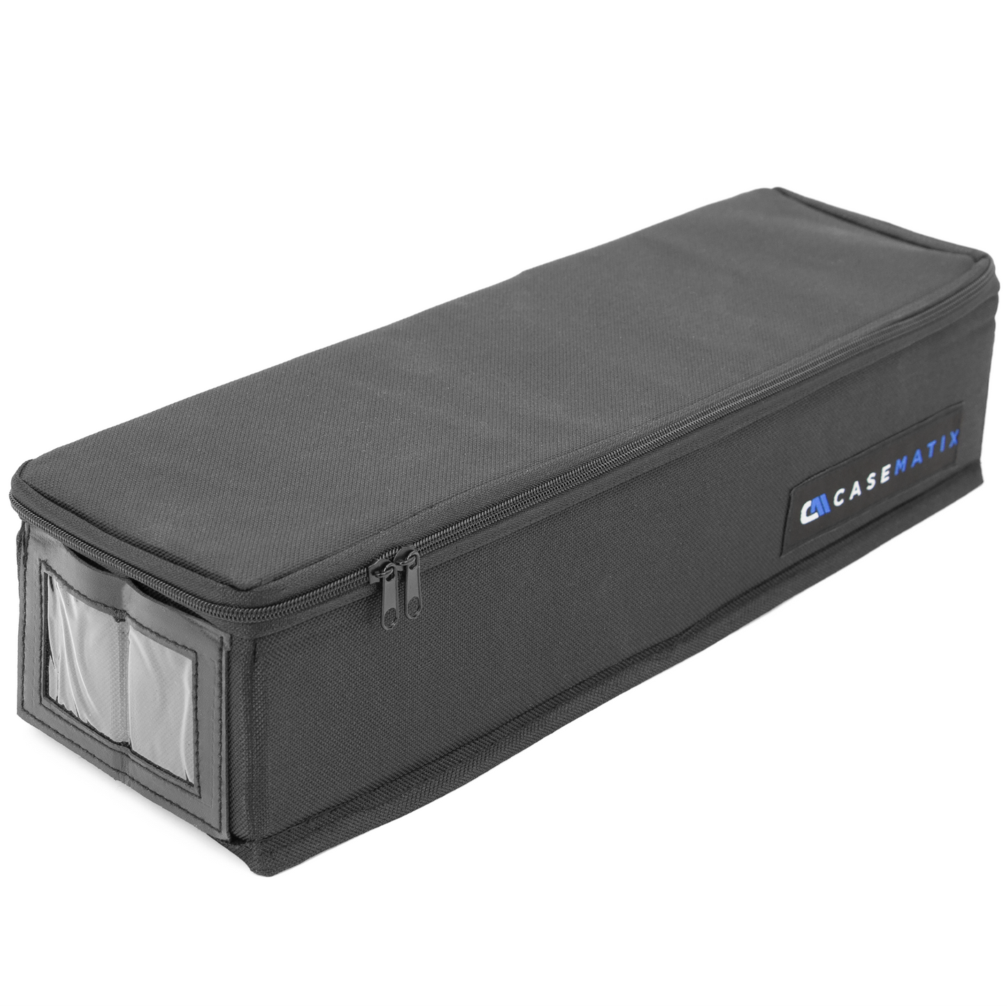 Top Loader Card Storage Case for Trading Cards Fits 200 3" x 4" 35pt Toploaders For Cards with 3 Card Case Dividers and a Collapsible Design
