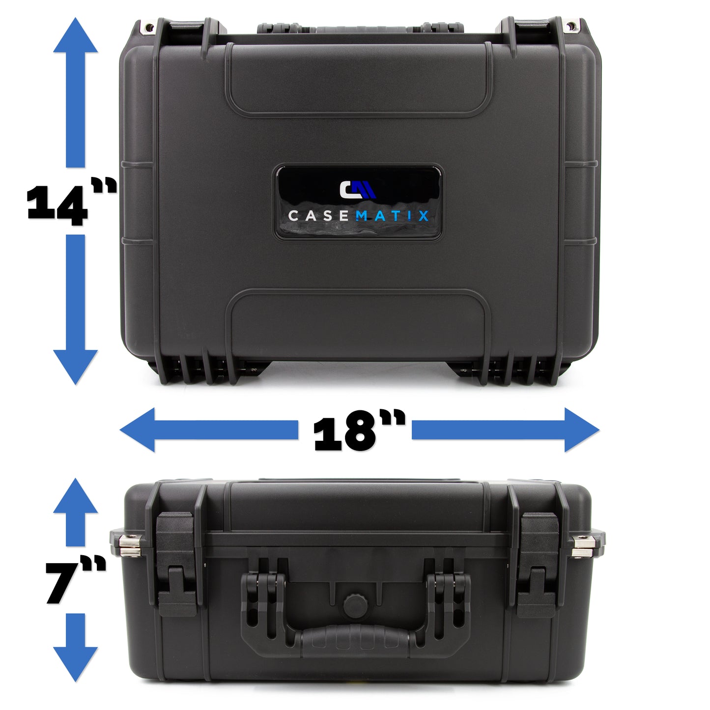 Waterproof Travel Case Compatible with Starlink Mini Dish, Mount, Power Supply & More - Professionally Cut Impact Resistant Closed Cell Foam