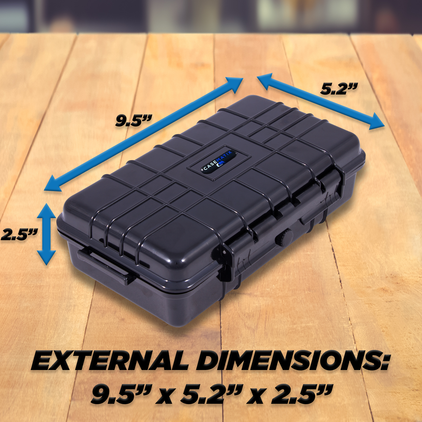 Hard Case Compatible with Square Handheld Credit Card Machine Point of Sale Card Reader, Durable Waterproof Travel Case for Portable POS Reader