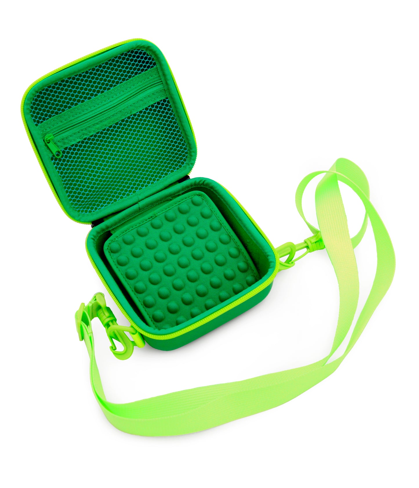Travel Case Compatible with Ultimate Ears MINIROLL Bluetooth Speaker & Charging Cable, Includes Carry Case Only (Green)