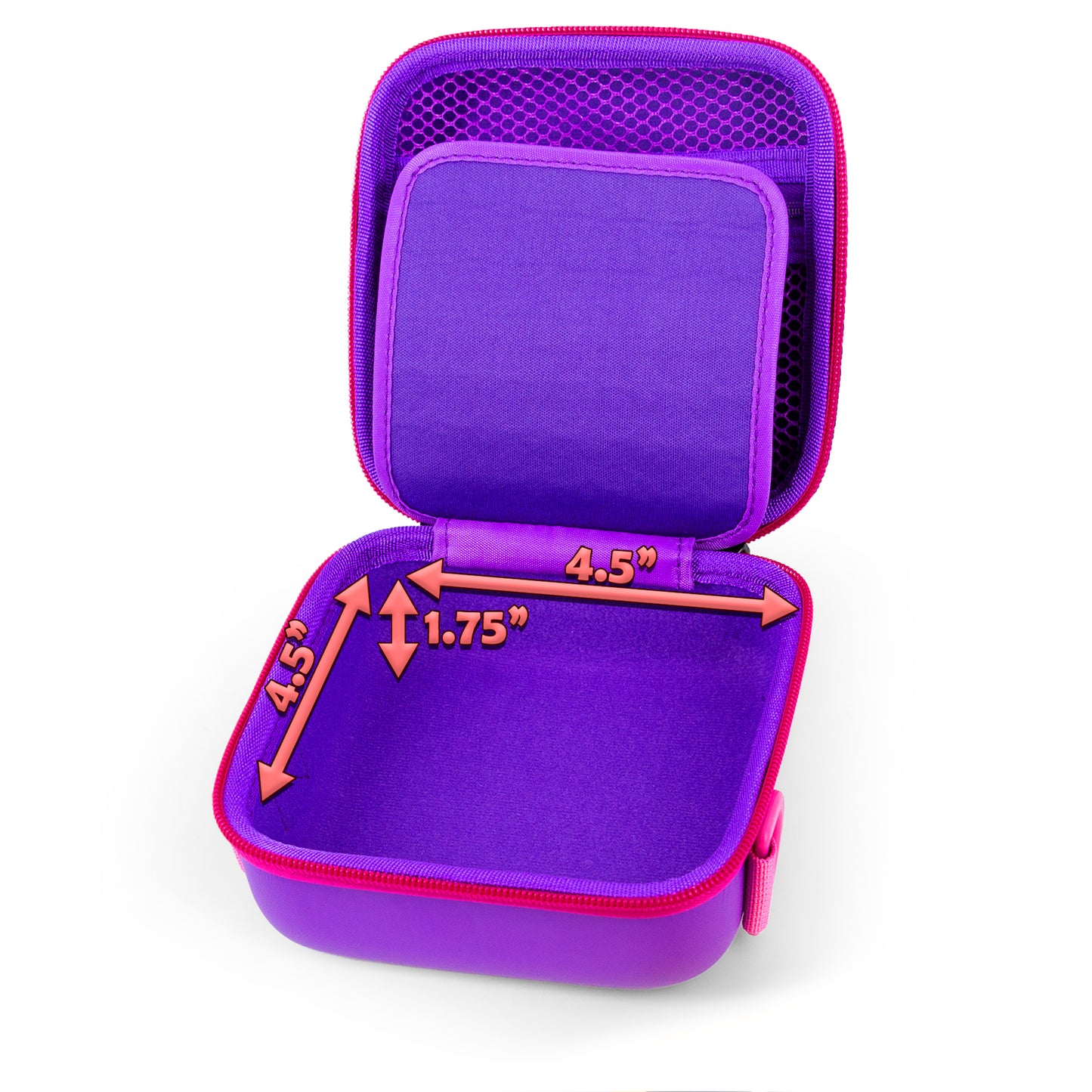 Travel Case Compatible with Ultimate Ears MINIROLL Bluetooth Speaker & Charging Cable, Includes Carry Case Only (Purple)