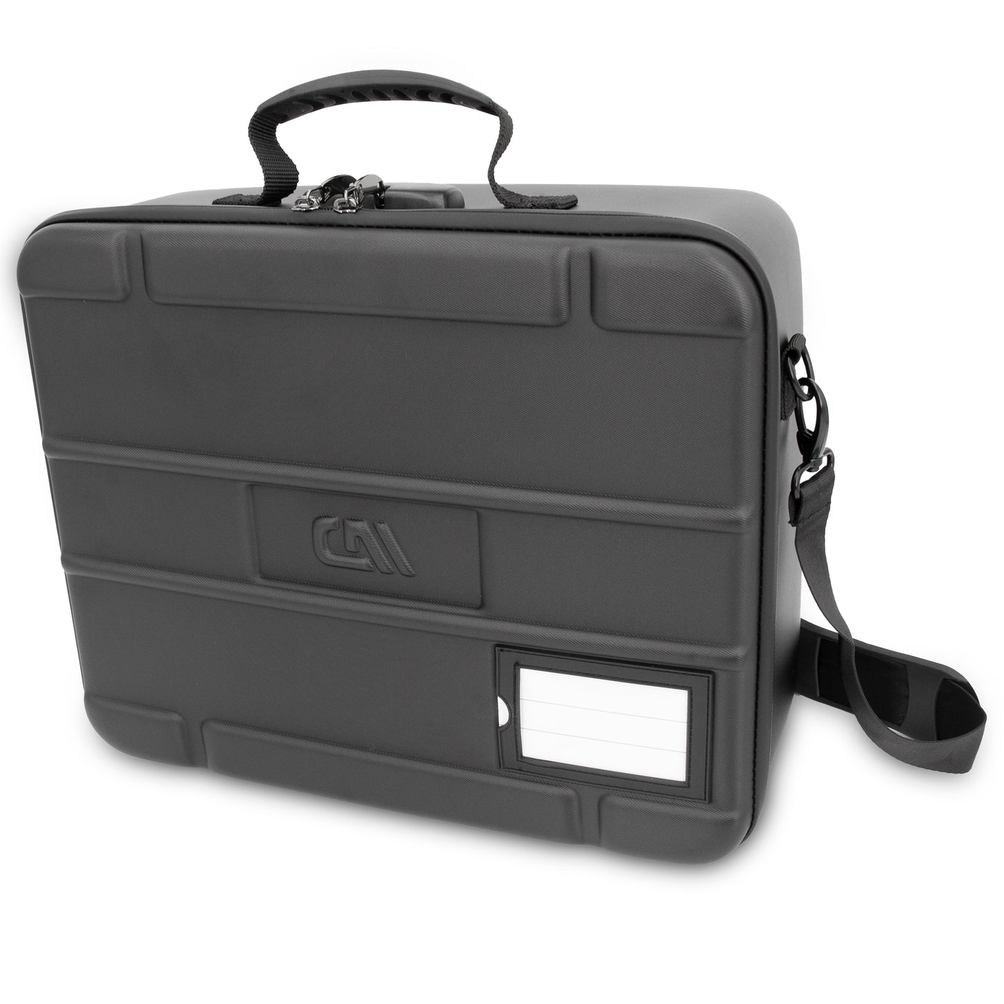 Rock Collection Travel Case with Programmable Lock - 144 Slot Rock Collection Box with Four Trays, Crystal Storage Case with Shoulder Strap