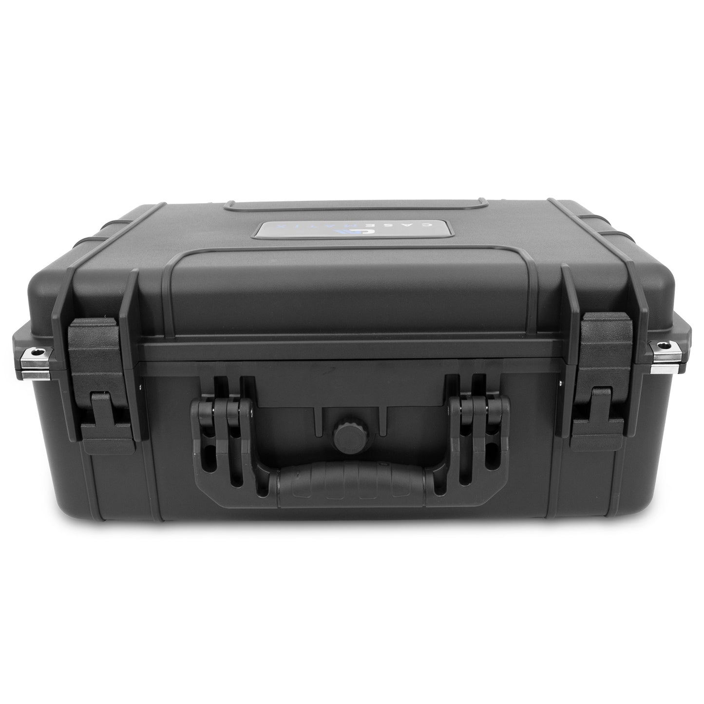 18" Waterproof Hard Travel Case with Padlock Rings and Customizable Foam - Fits Accessories up to 15.5" x 9.5" x 5"