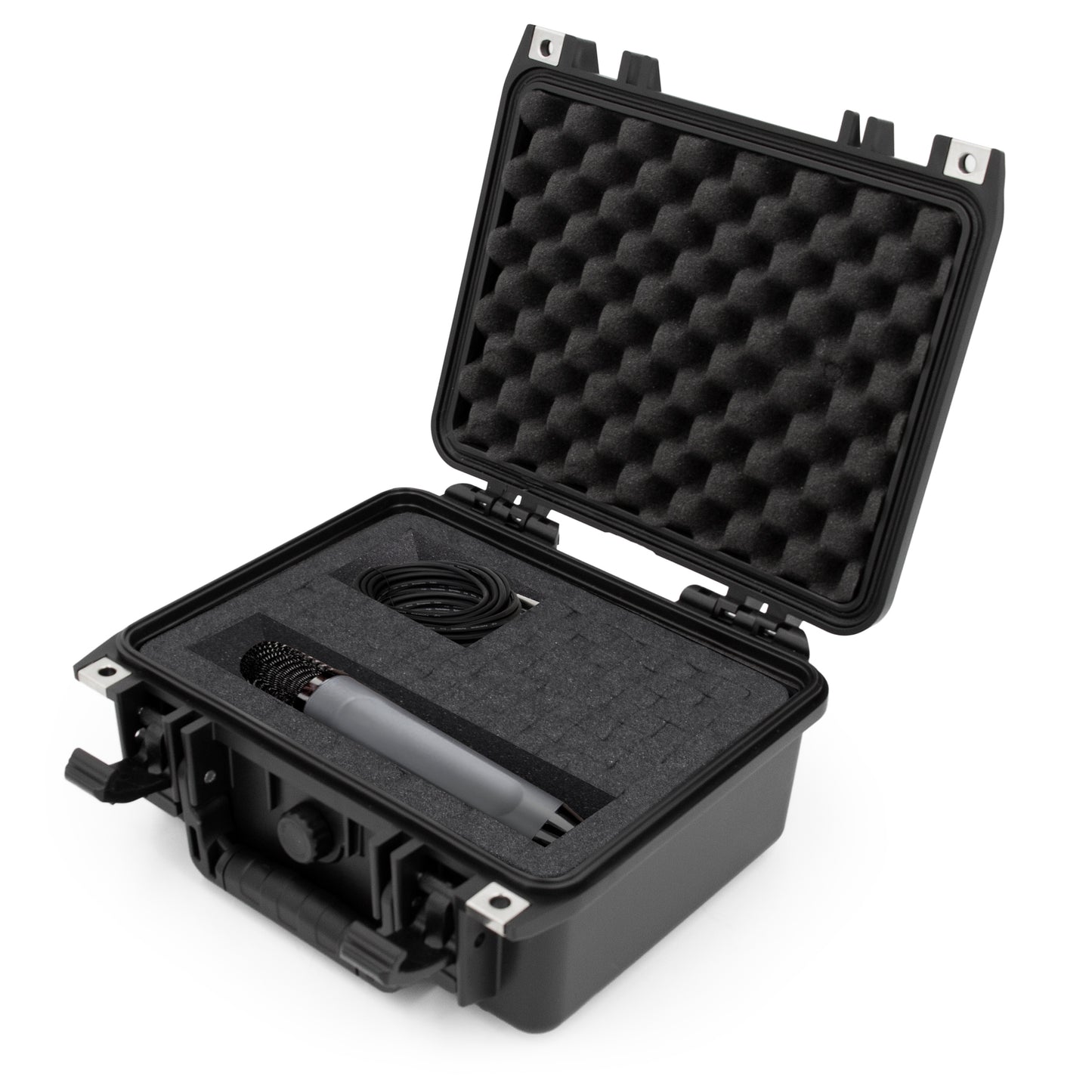 11" Waterproof Studio Recording Case Compatible with Blue Ember Xlr Condenser Microphone and Small Accessories