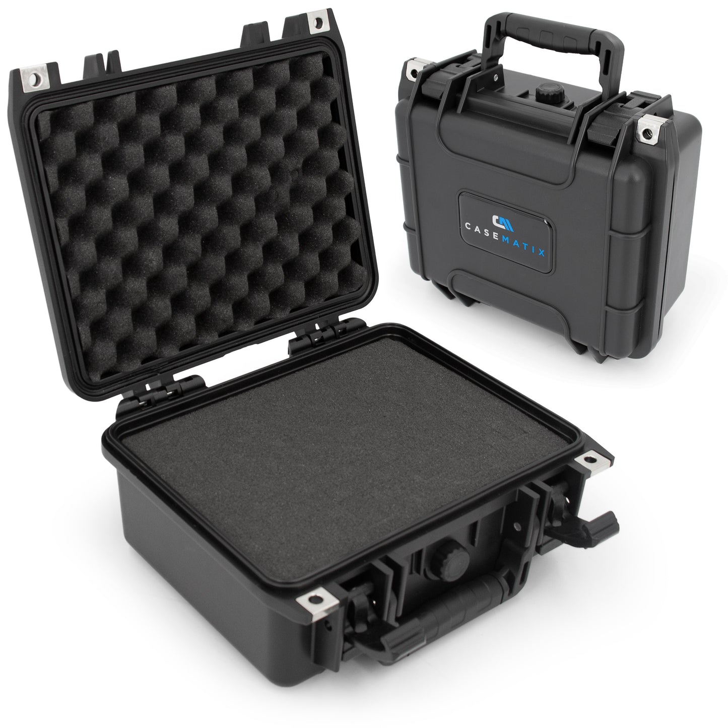 11" Waterproof Marine Fishfinder Case Compatible with Garmin Striker 4 GPS Fish Finder - Airtight Protection with Customizable Foam