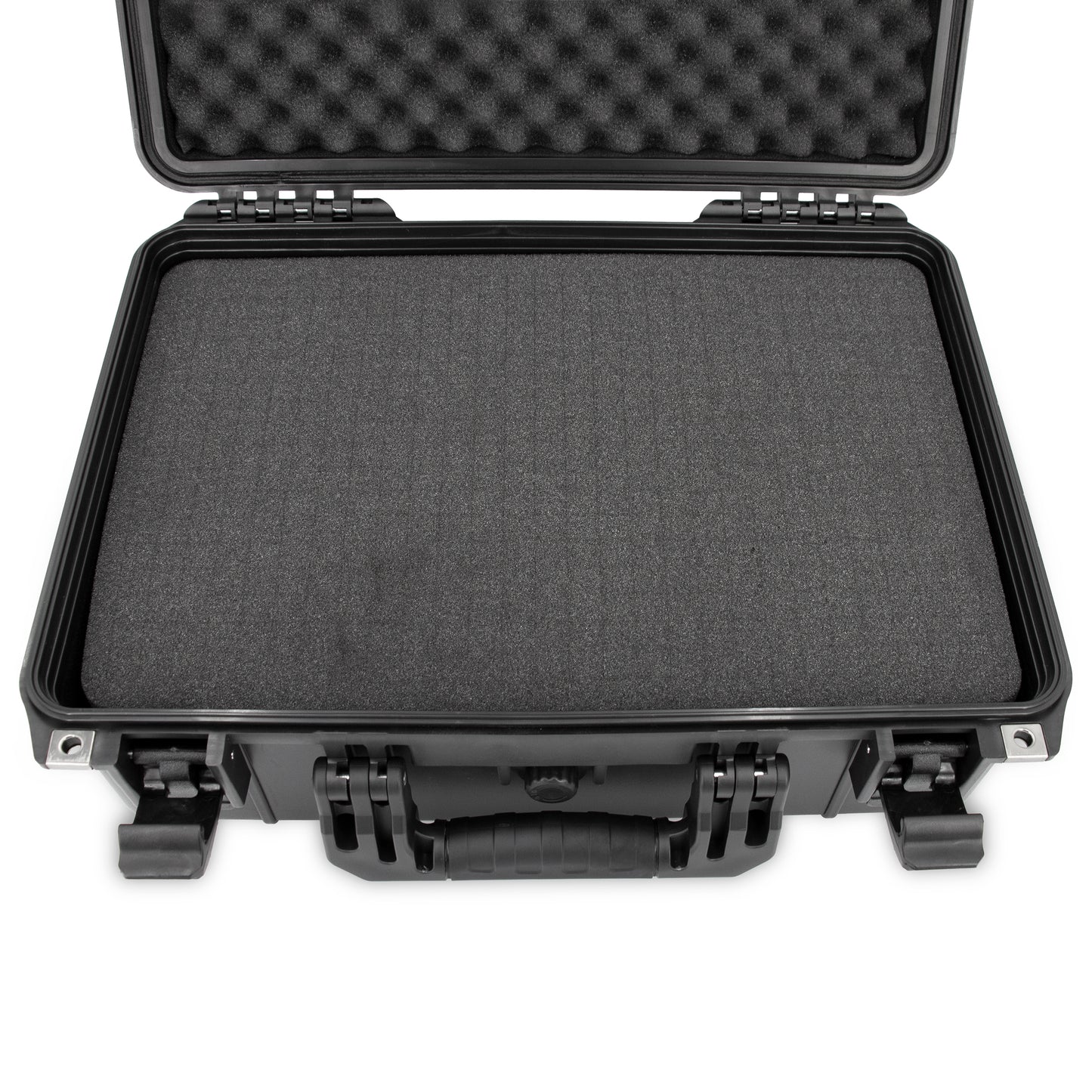 Waterproof Hard Shell Projector Case Compatible with Optoma/ViewSonic/NEC Home Theater Projectors up to 15" - Customizable Diced Foam Interior