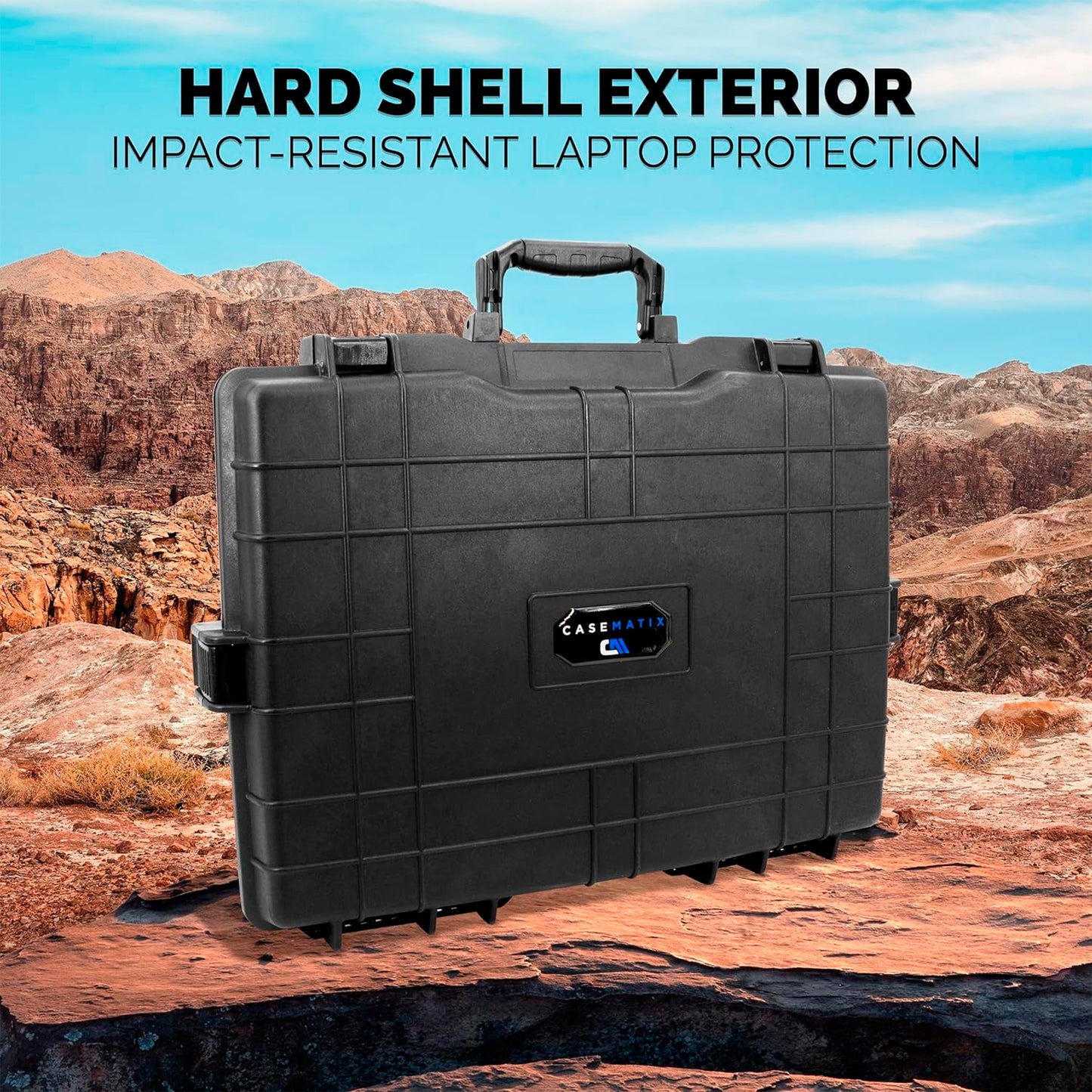Heavy Duty Channel Effects Mixer Case Compatible with Mackie Mix Series Mix12FX, ProFX8V2, 402vLZ4, 1202vLZ4 Usb Mixers and Powered Mixers - Case Only