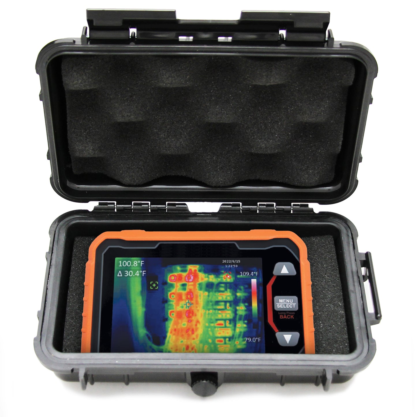 Hard Case Compatible with Klein Tools TI290 Rechargeable Pro Thermal Imaging Camera and Klein Tools TI250 - Includes Carry Case Only