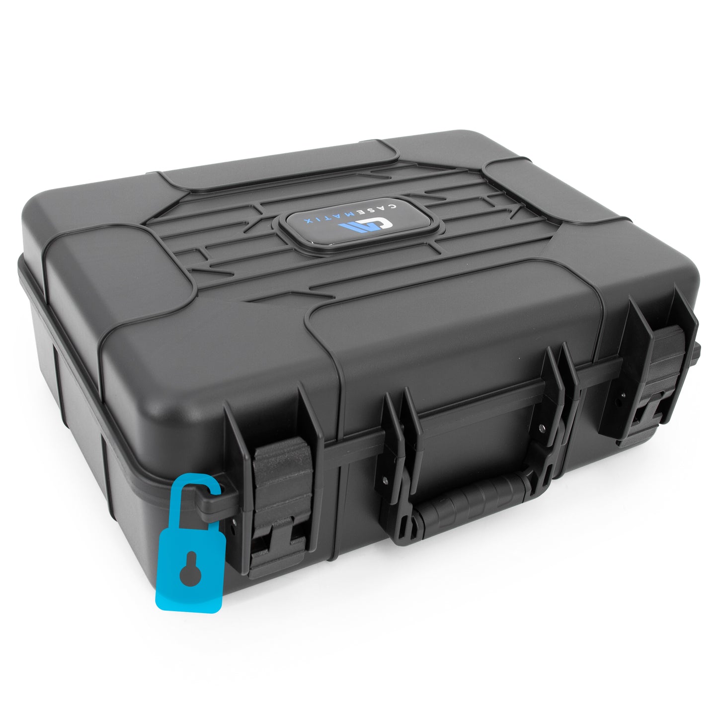 Hard Shell Projector Travel Case – Fits Epson VS250, VS350, VS355 Projectors with HDMI & Remote in Custom Foam Compartments, Case Only