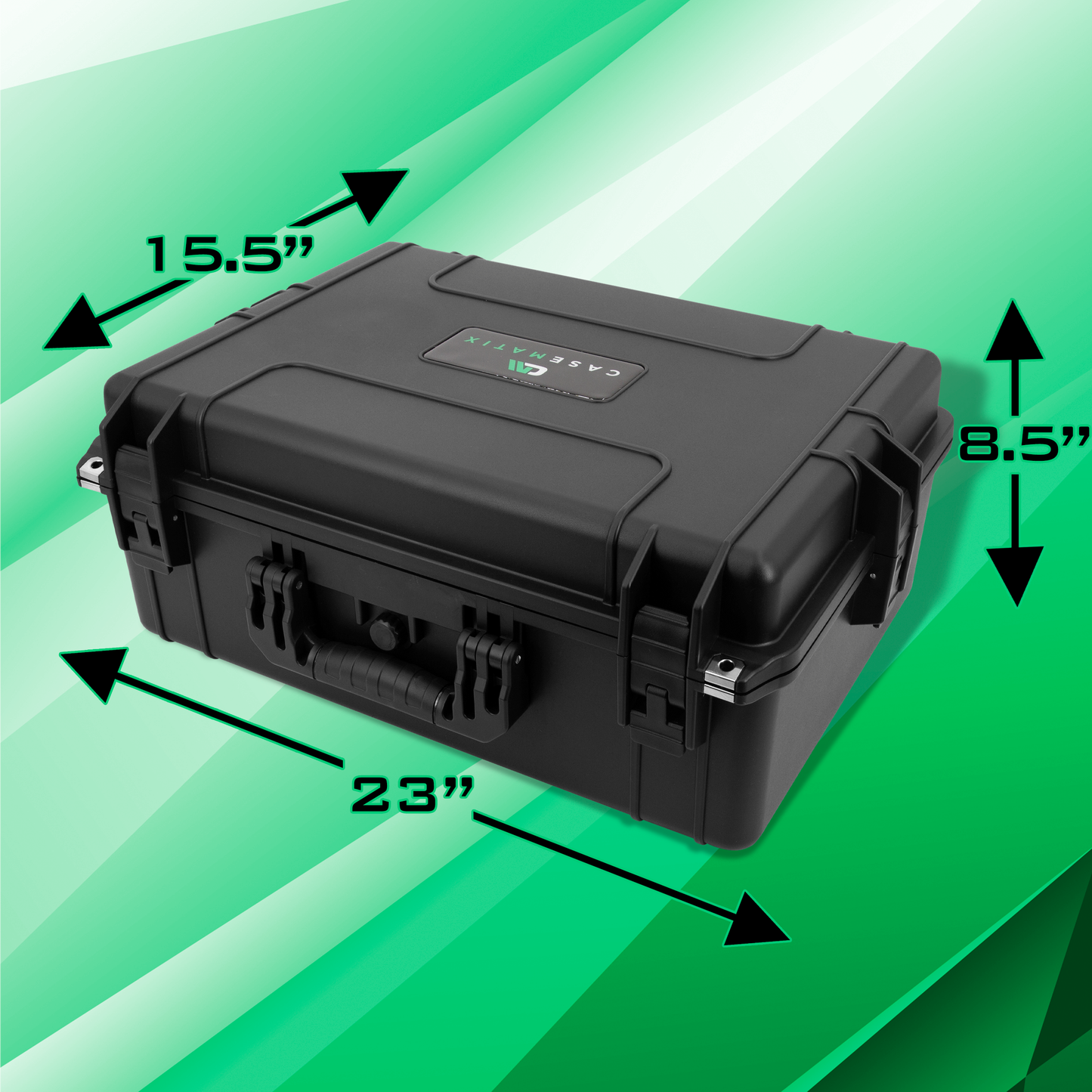 Hard Shell Travel Case Compatible with Xbox Series X Console, Controllers, Headset and Accessories - Waterproof and Crushproof with Foam