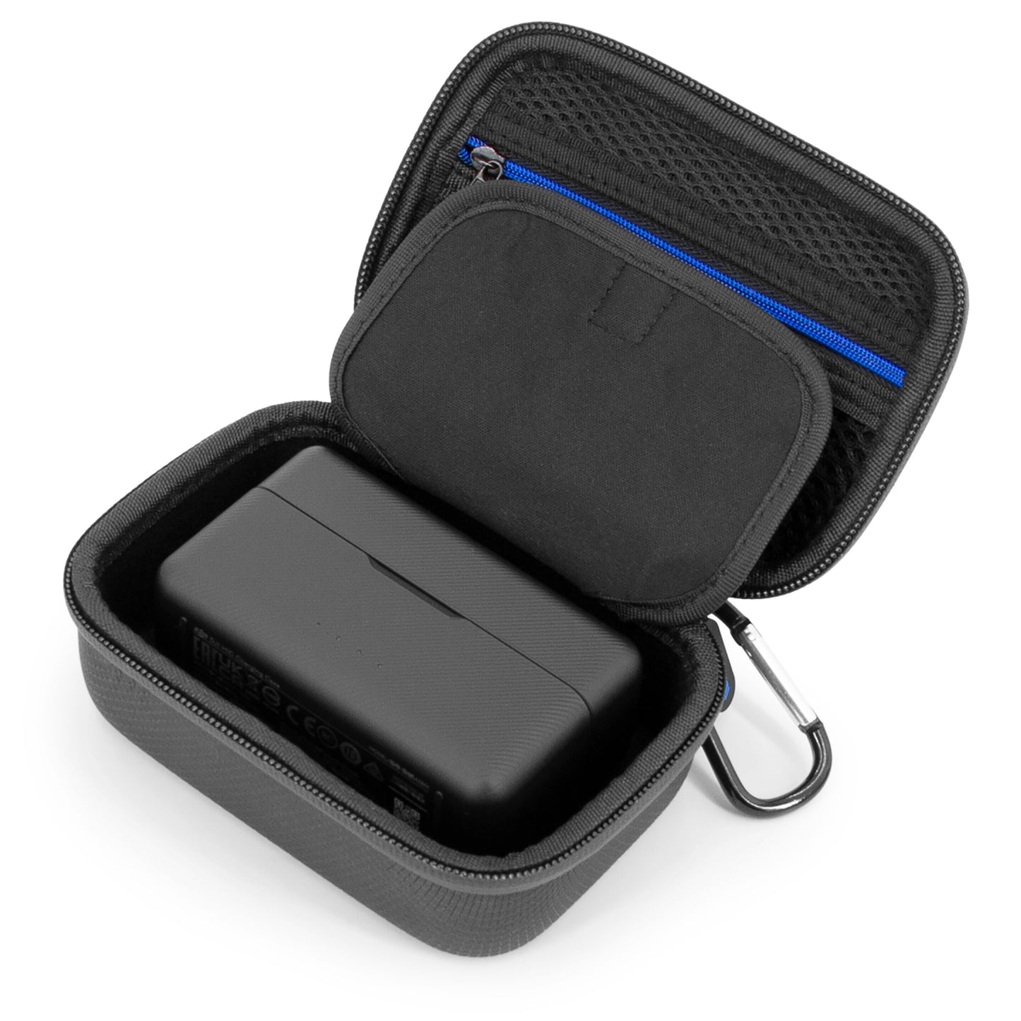 DJI Mic 2 Travel Case - Protective Storage for Wireless Lavalier Microphone Kit & Charging Case