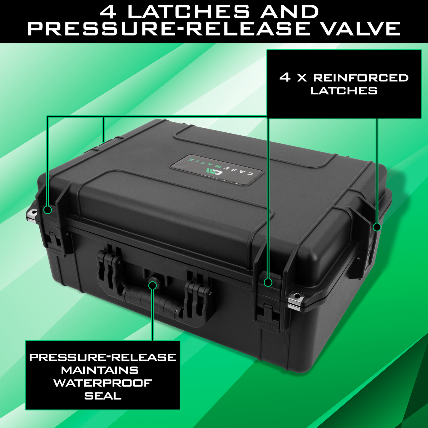Hard Shell Travel Case Compatible with Xbox Series X Console, Controllers, Headset and Accessories - Waterproof and Crushproof with Foam