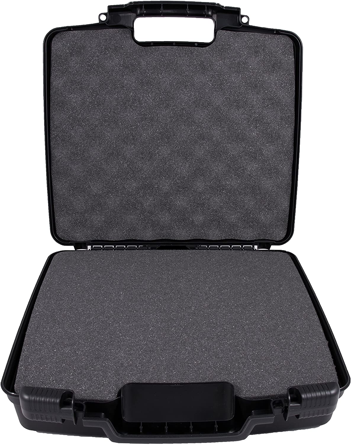 Hard Shell Miniature Storage Travel Case - 36 Figurine Miniature Organizer and Miniatures Carrying Case with Pluckable Foam Interior