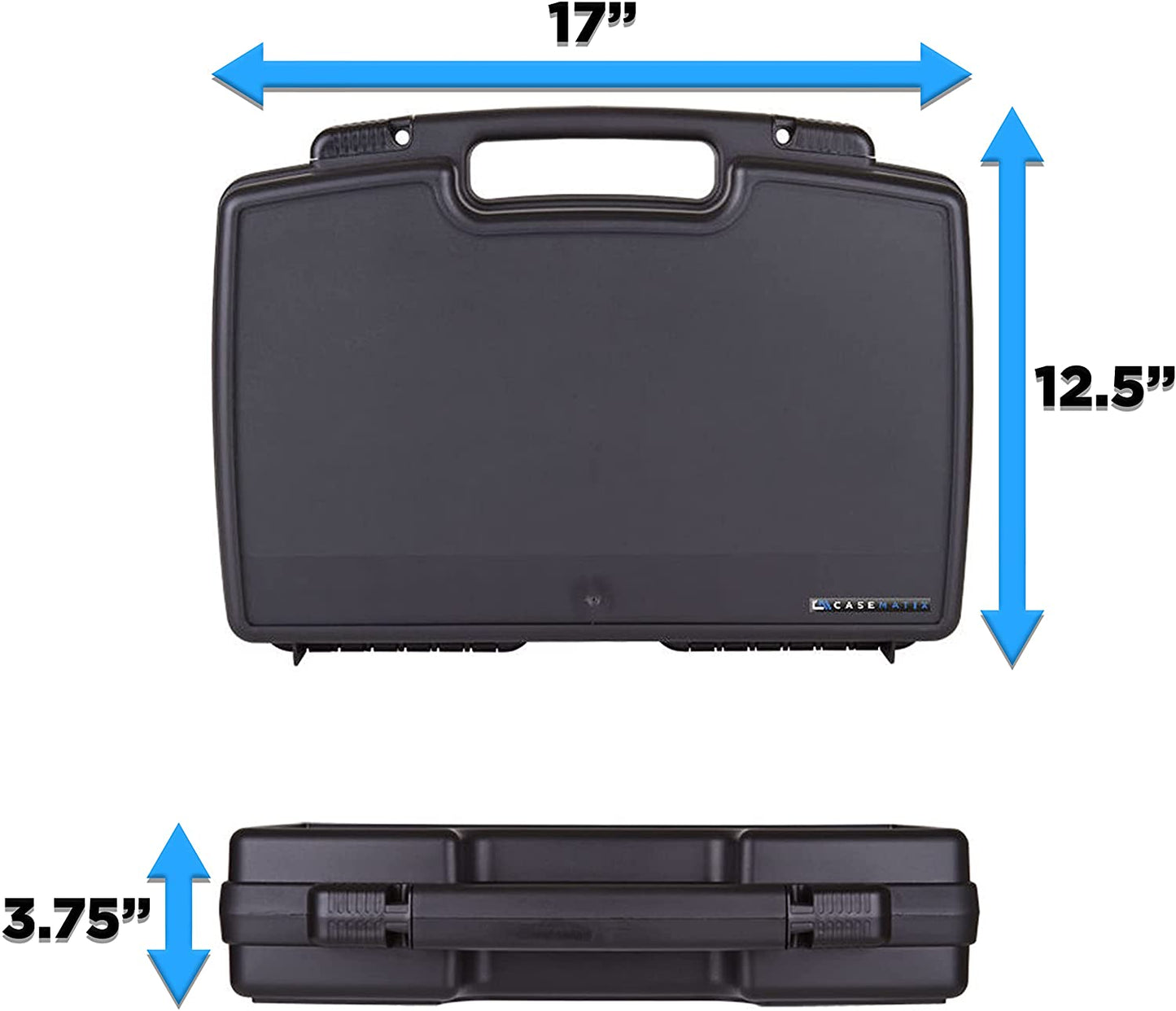 Portable Hard Case Compatible with Elgato Stream Deck Pedal and Accessories - Hard Shell Carrier with Customizable Foam Interior and Carry Handle