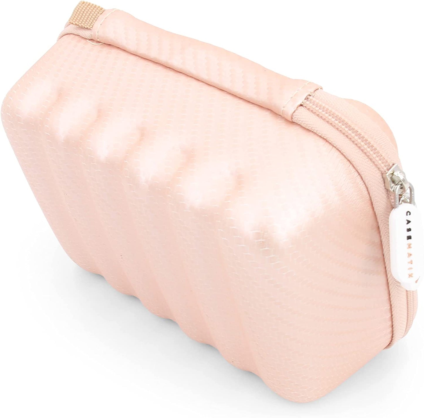 Rose Gold Asthma Inhaler Case for Travel Fits Spacer, Mask and Accessories, Includes Case Only