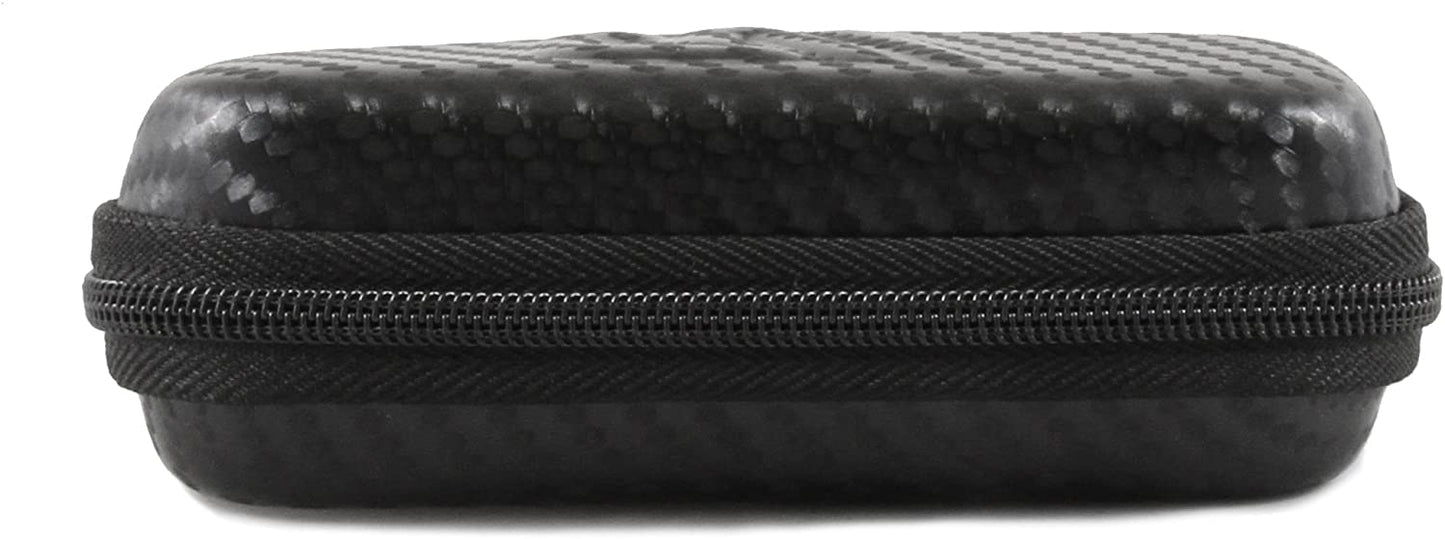Harmonica Carrying Case Fits One Hohner Harmonica, Lee Oskar Harmonica, Marine Band Harmonica, Swan Harmonica and More with Microfiber Cloth