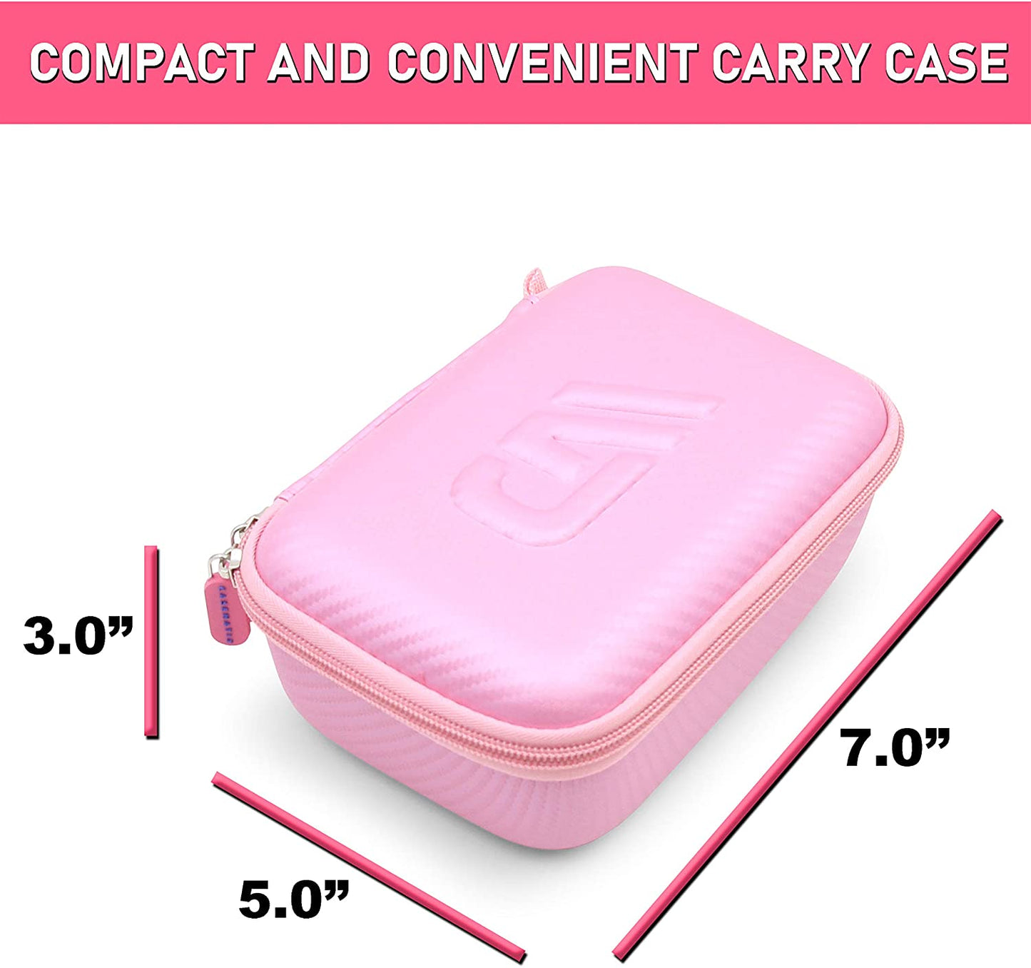 Print Camera Case Compatible with Kidizoom Print Cam and Paper Refill Accessories - Includes Carry Case Only for Instant Camera