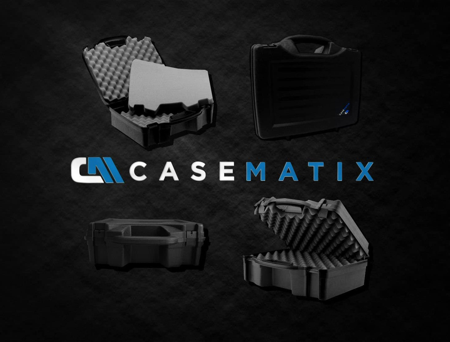 Drum Kit Microphone Travel Case Compatible with Kick Bass Drum Mic, Snare Tom Mic, Overhead Mic, Clamps for CAD, Shure, Samson & More