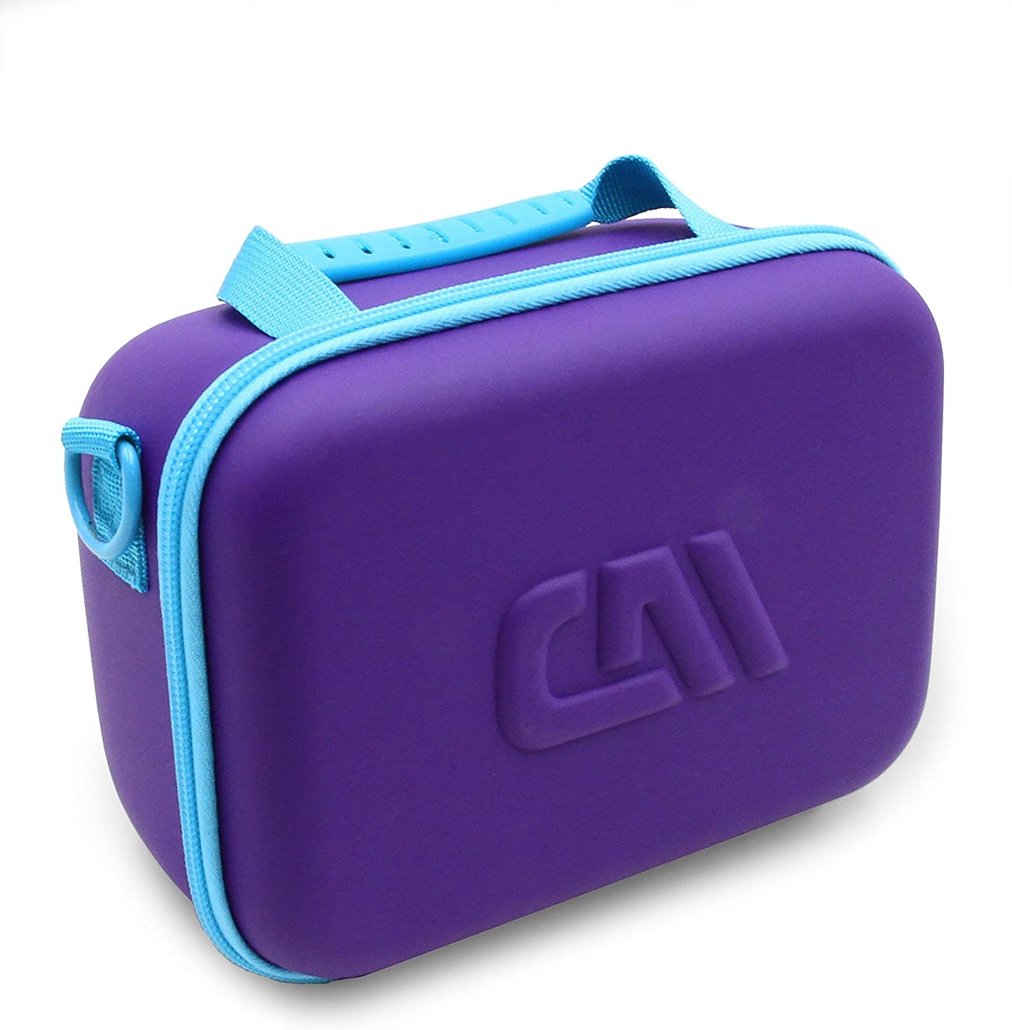 Travel Carry Case Compatible with Square Terminal Reader, Square Terminal Printer Paper and Accessories – Includes Purple Carry Case Only