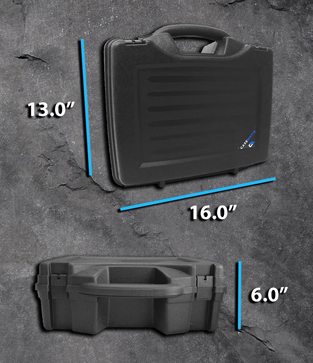 Drum Kit Microphone Travel Case Compatible with Kick Bass Drum Mic, Snare Tom Mic, Overhead Mic, Clamps for CAD, Shure, Samson & More