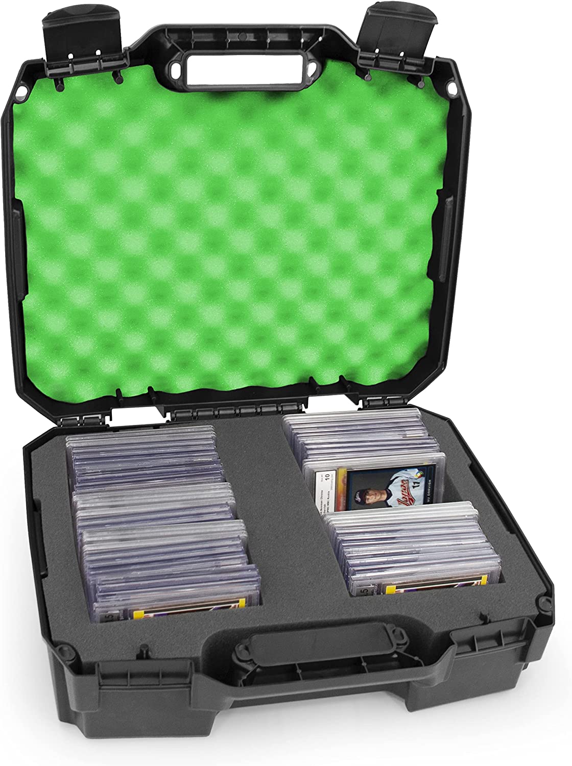 Graded Card Storage Box Compatible with 60+ BGS PSA SGC FGS Graded Sports Cards