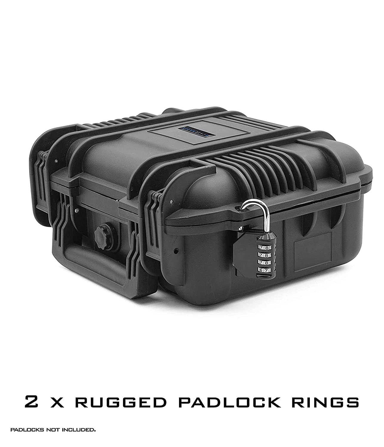 Waterproof Hard Case Compatible with Meta Quest or Oculus Quest VR Gaming Headset & Accessories in Customizable Foam Interior - Case Only