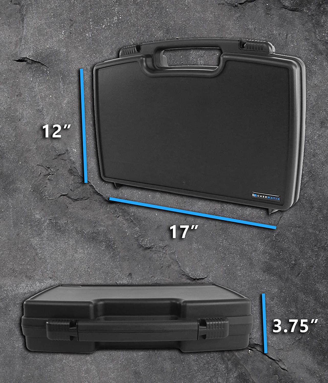 Hard Case Shell Portable Printer Case Compatible with HP Sprocket Studio 4x6 Photo Printer - Impact Resistant Foam with Custom Compartments