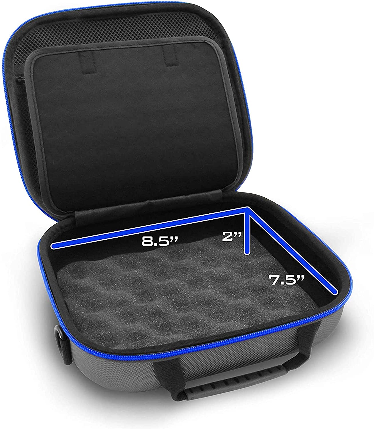 Travel Case Compatible with Halo Bolt 58830 mWh Laptop Charger and Accessories - Holds Charger, Car Charger, AC Wall Plug & Jumper Cables
