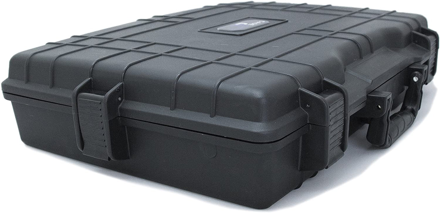 Heavy Duty Channel Effects Mixer Case Compatible with Mackie Mix Series Mix12FX, ProFX8V2, 402vLZ4, 1202vLZ4 Usb Mixers and Powered Mixers - Case Only