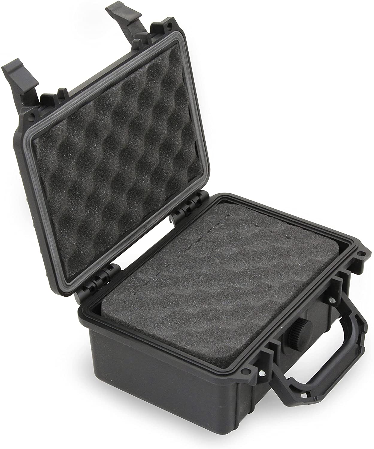 Graded Coin Case Compatible with 15+ PCGS or NGC Coin Slabs, Waterproof Coin Storage Box with Customizable Foam, Includes Padlock