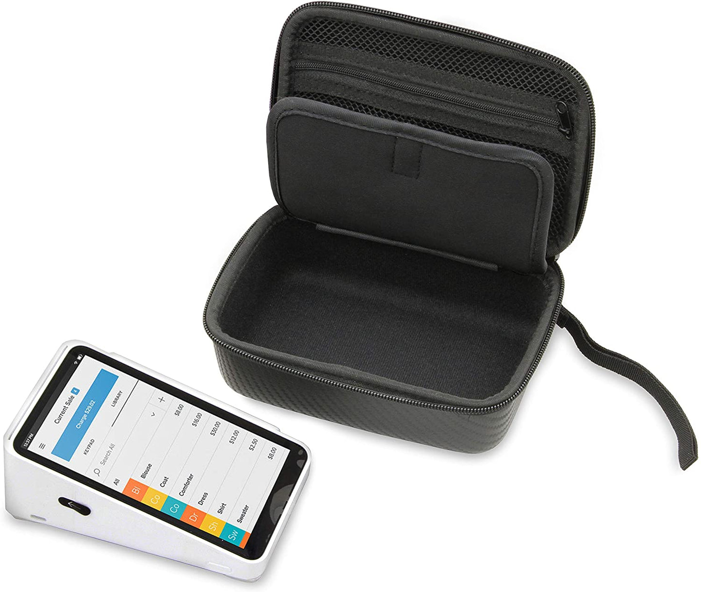 Carry Case Compatible with Square Terminal POS System Reader, Will Not Fit Paper or Accessories