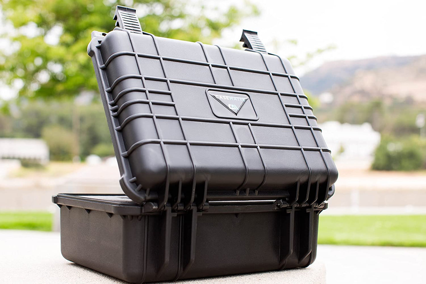 Travel Case for Portable T-Shirt Press Machine - Customizable Interior Compatible with Cricut Easy Press 2 or VEVOR Heat Press - Case Only