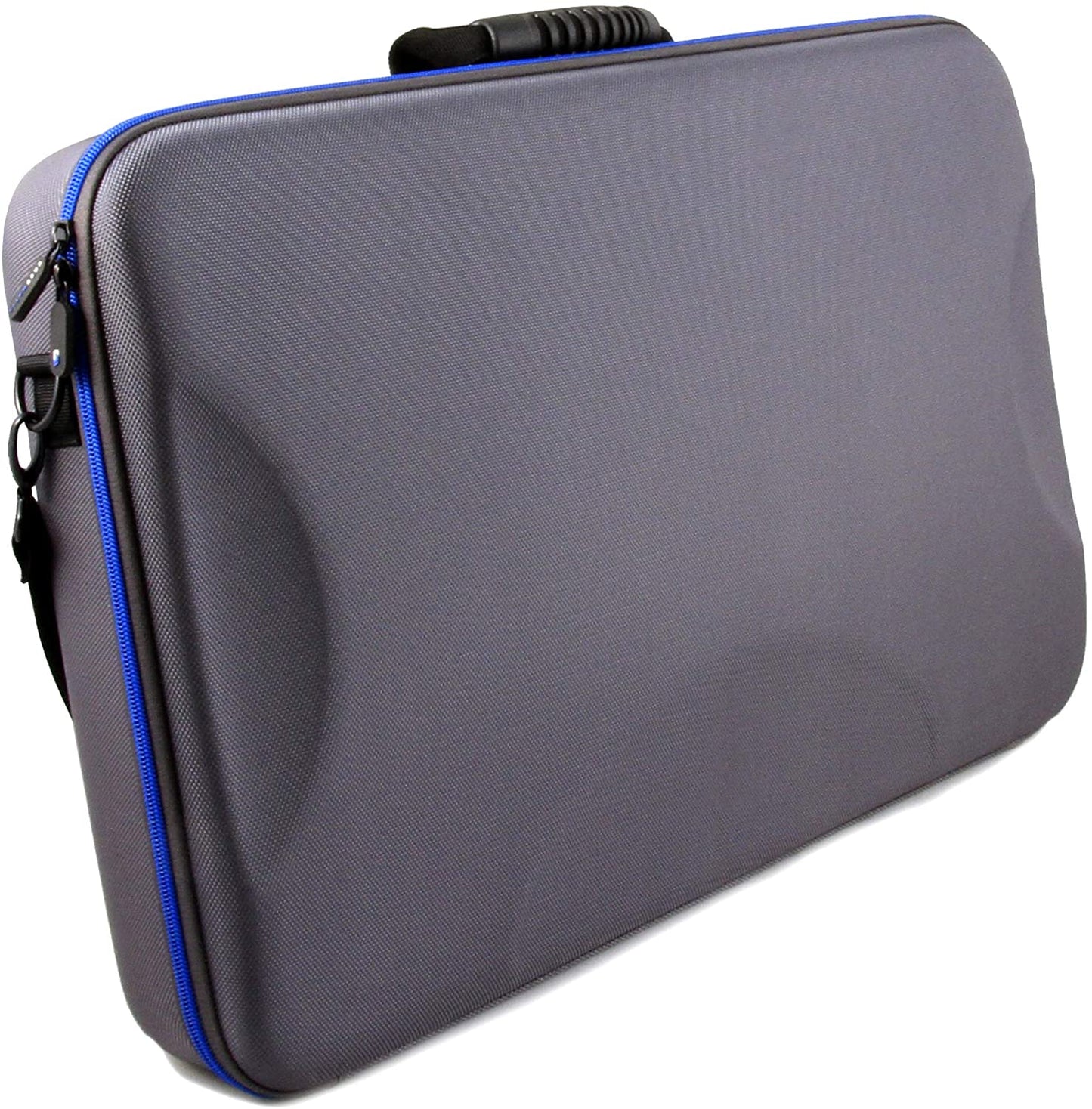 DJ Controller Case Compatible with Pioneer DDJ-SR/DDJ-REV1/FLX4 Mixing Console - EVA Protection with Padded Foam and Adjustable Shoulder Strap