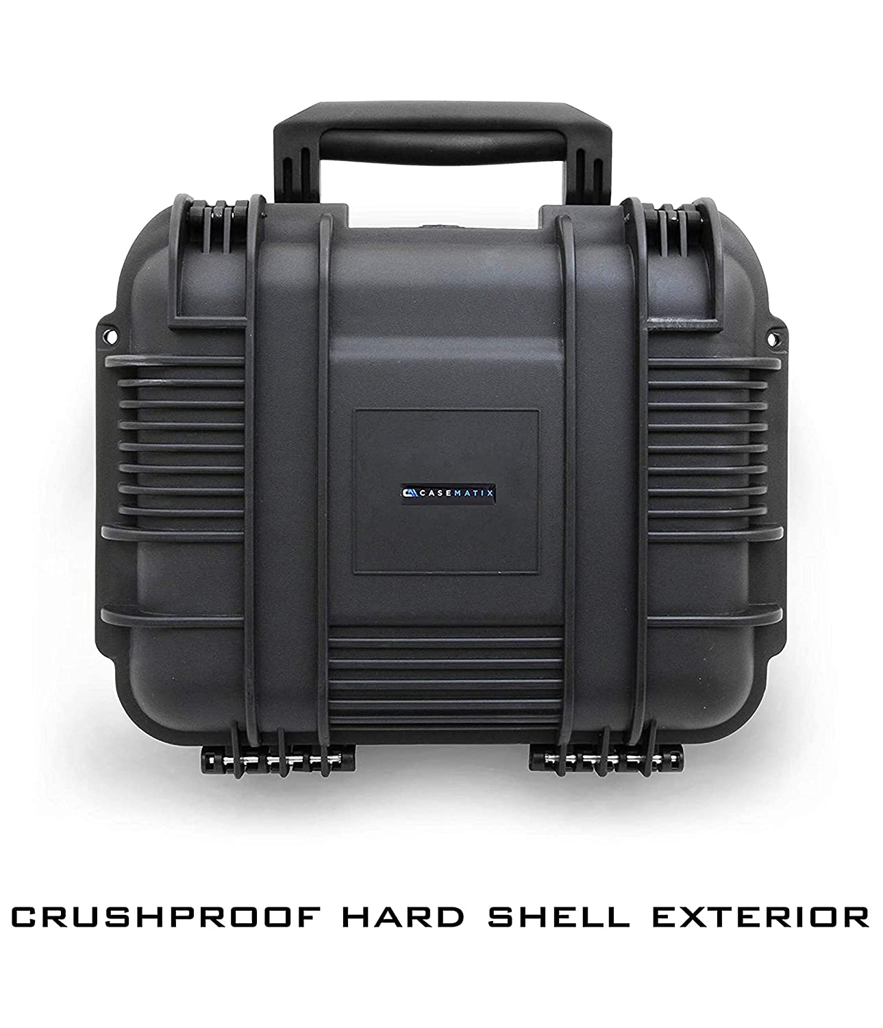 Waterproof Hard Case Compatible with Meta Quest or Oculus Quest VR Gaming Headset & Accessories in Customizable Foam Interior - Case Only