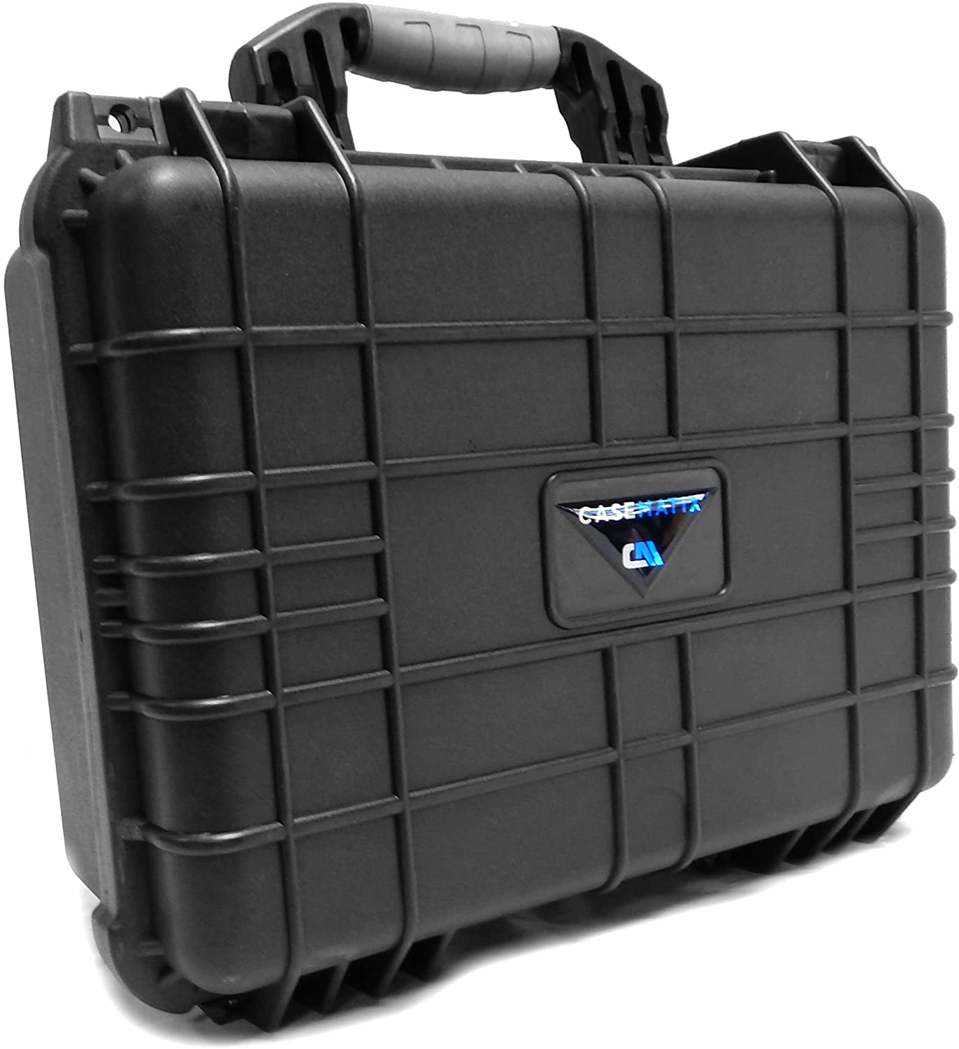 Waterproof Case for Home Theater Projectors Compatible with DBPOWER T22 HD Video Projector - Impact Absorbing Foam Compartments with Padlock Security