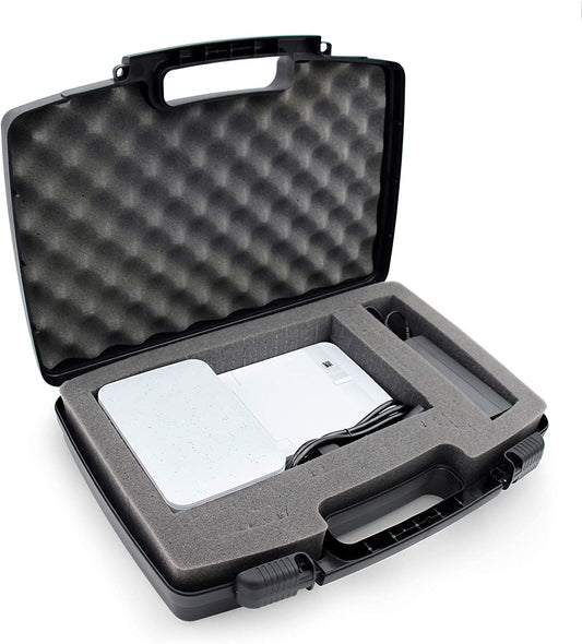 Hard Case Shell Portable Printer Case Compatible with HP Sprocket Studio 4x6 Photo Printer - Impact Resistant Foam with Custom Compartments