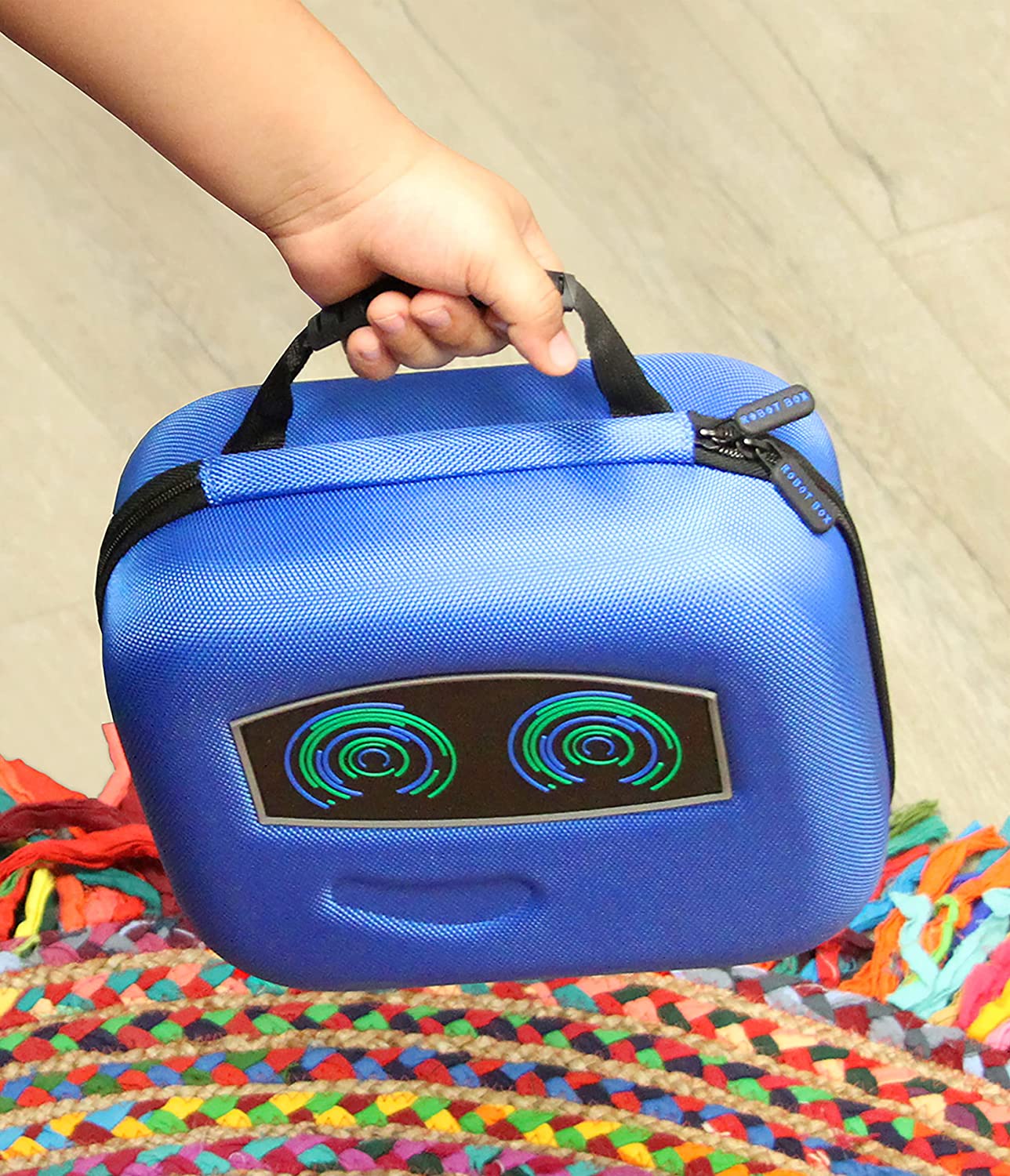 Robot Case Compatible with 4 Ninja Bots Battle Bots and Ninja Toys Accessories, Includes Case Only